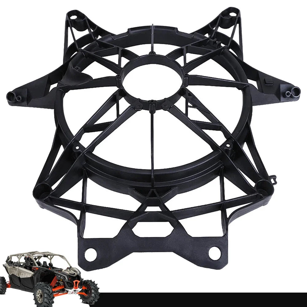 Cooling Radiator Fan Cover Housing Frame for Can-Am Maverick X3/MAX (2017–2023)