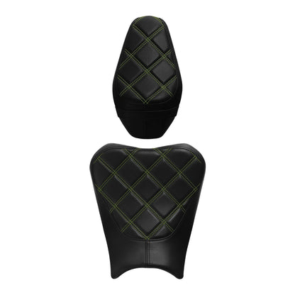 Driver Passenger Seats for Kawasaki Z900 (2017–2023) Black