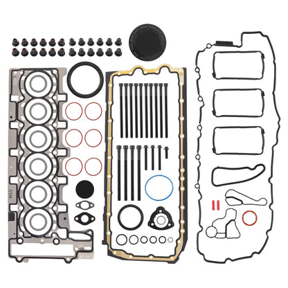 N55 Engine Overhaul Gaskets Kit & Head Bolts for BMW 335i X3 X5 X6 (2007–2016)