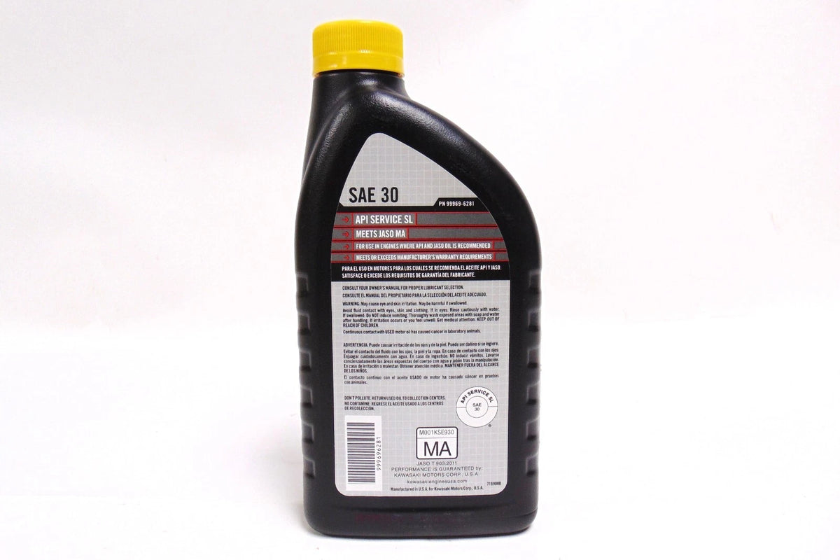 SAE 30 Oil Quart for Kawasaki Lawn Mower (99969-6281)