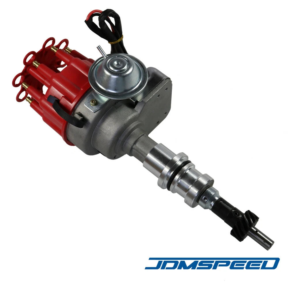 HEI Performance Distributor Red Cap for Ford 289 302 (R2R6702R, PC7002)