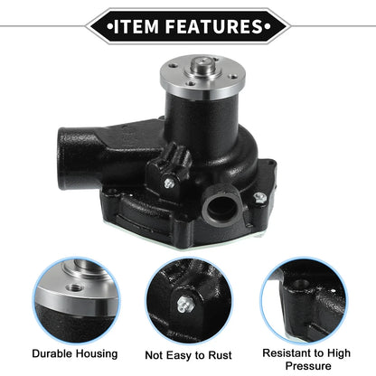 Water Pump for Mitsubishi 6D16 6D16T Kobelco SK330-6 (with Rubber Ring Kit)
