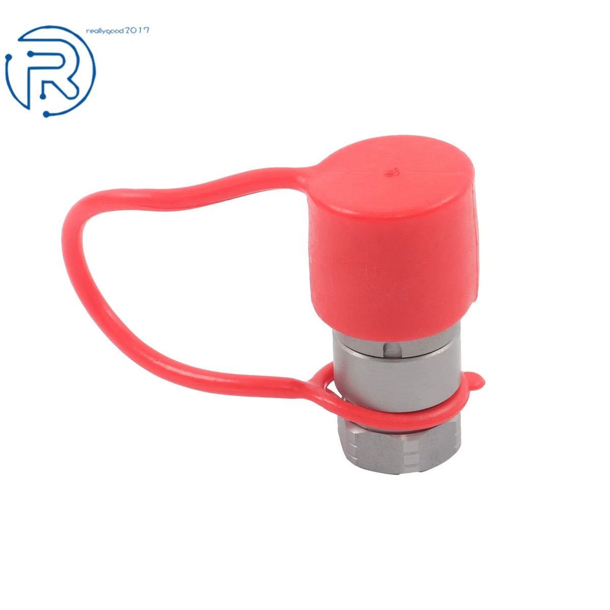 1/4" Flat Face Hydraulic Quick Disconnect Female Coupler Non-Spill for