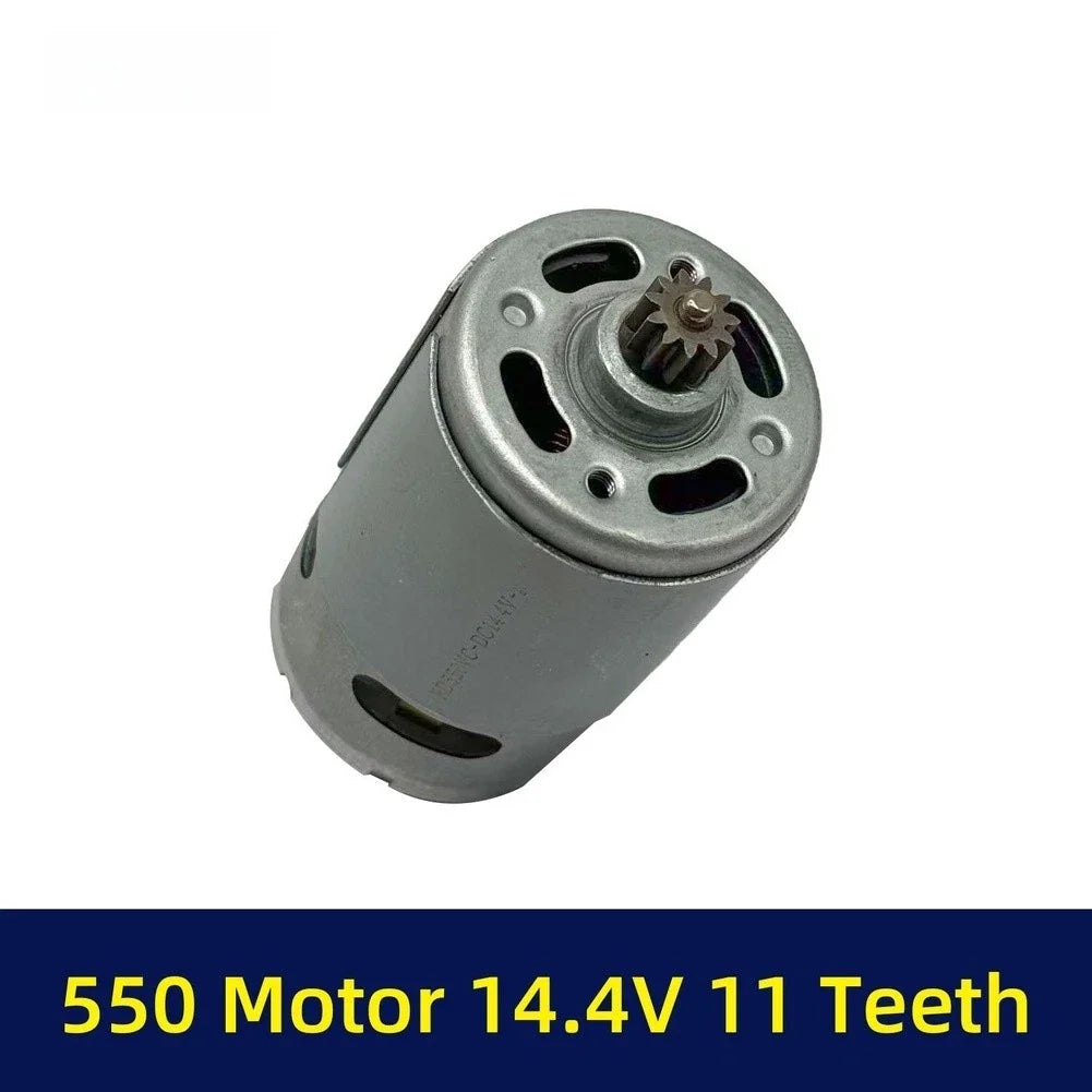 550 Motor Replacement with 11 Tooth Gear Assembly for Cordless Drill (14.4V)