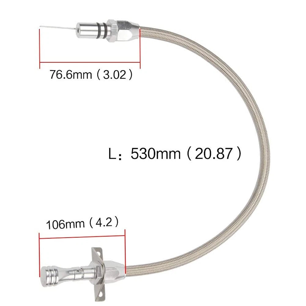 Flexible Stainless 700R4 Transmission Dipstick for Chevy GM (700R4) TOOL45-BU