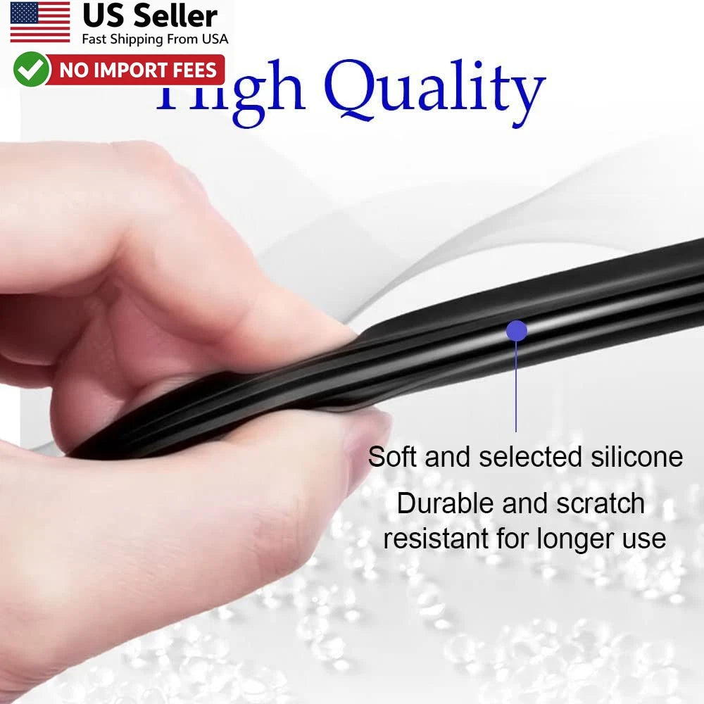 4X 28" Wiper Blade Refill for Universal Cars (Rubber Replacement)