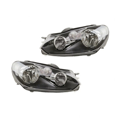 Headlight Assembly Pair for Volkswagen Golf (2010–2014) PLX-M0-341-1127L-AC2-CL360A1, VW2502144, VW2503144
