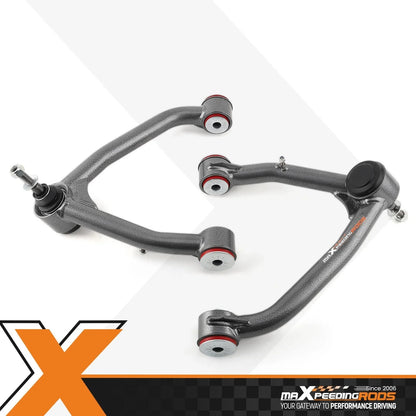 2-4" Lift Upper Control Arms One-Piece Bushing for Silverado Sierra 1500 (2007–2018)
