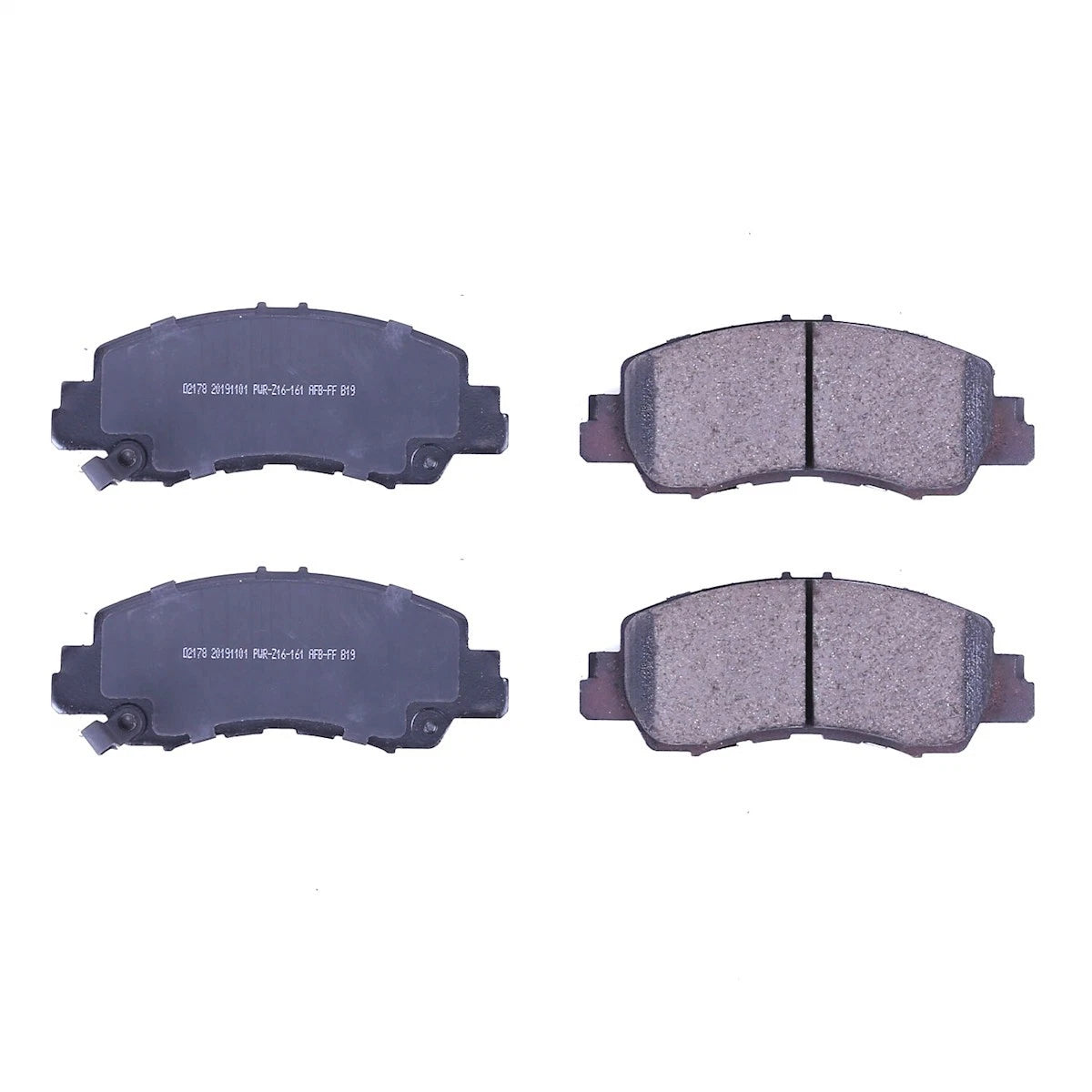 2X Powerstop Brake Pad Sets Front for Mitsubishi Eclipse Cross (2018–2022) 16-2178
