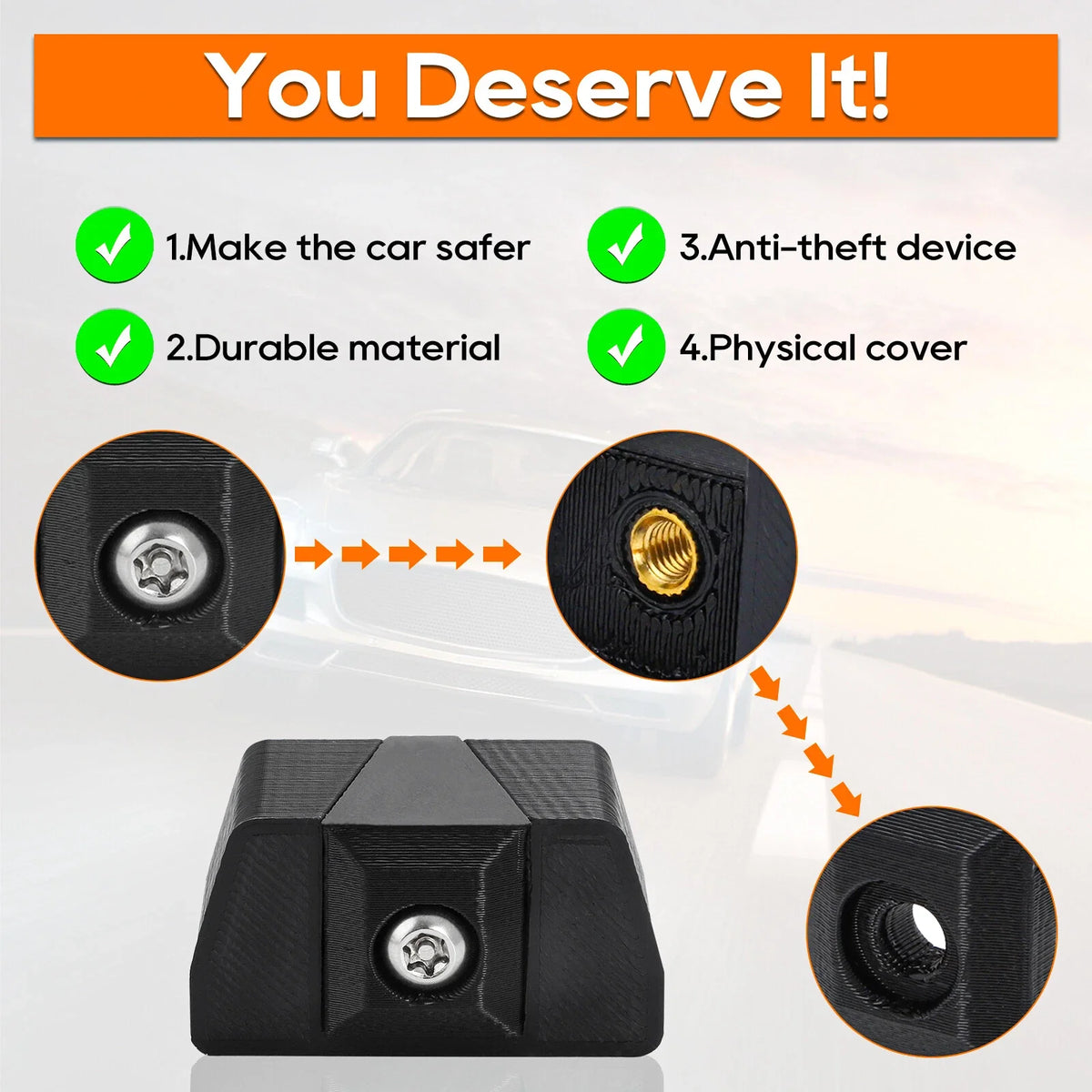 OBD Port Security Anti-theft Lock for All Vehicles (1996–2023)