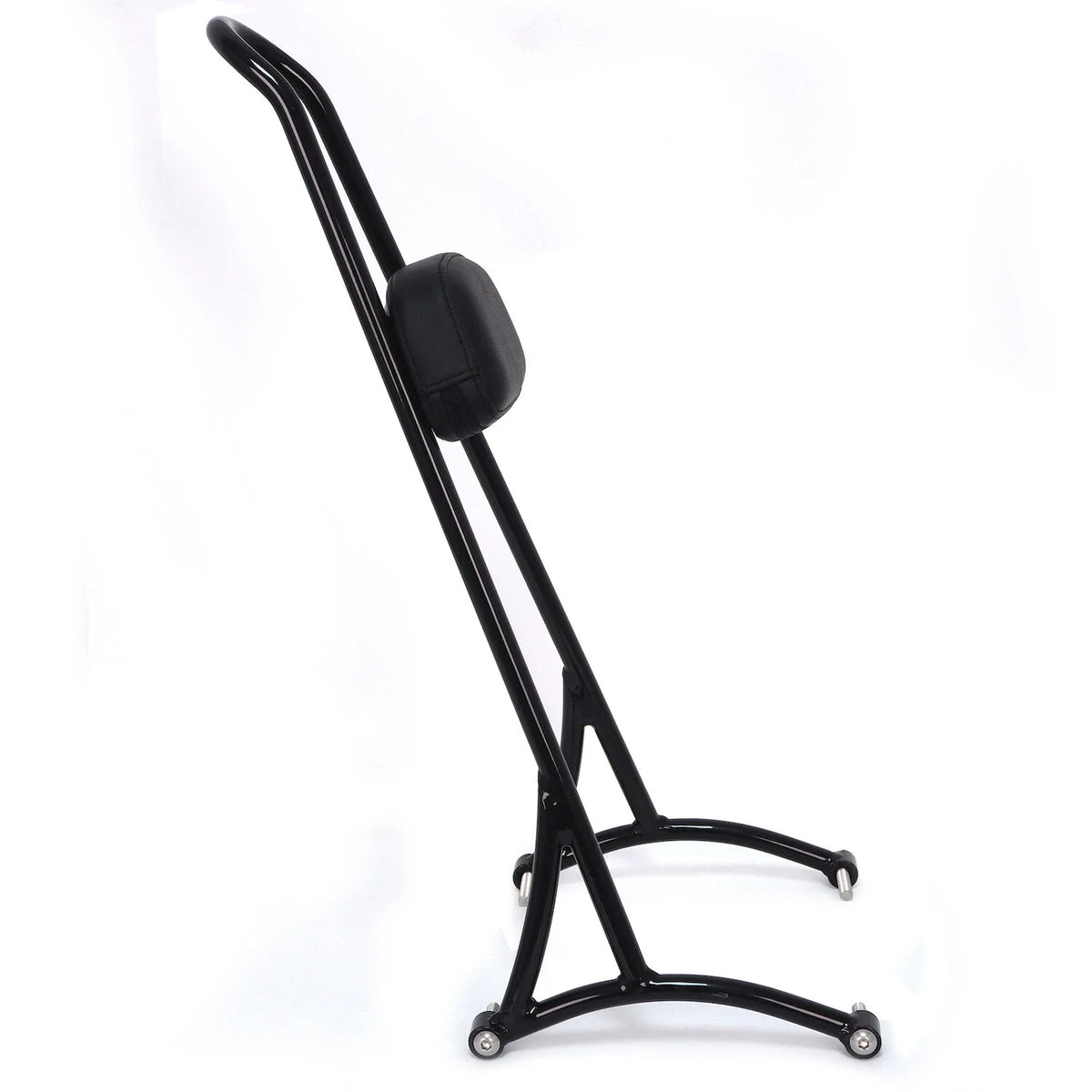 20" Black Sissy Bar Backrest Pad for Harley Sportster XL 883 1200 (1996–2003)