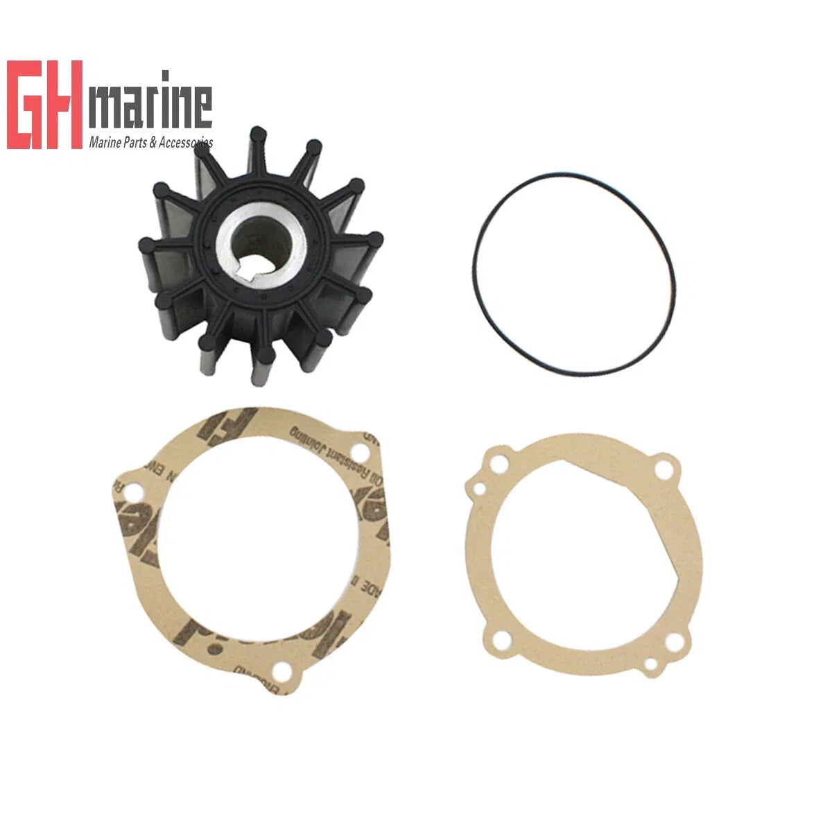 Raw Water Pump Impeller Kit for Mercruiser 7.3 Diesel Inboard Marine
