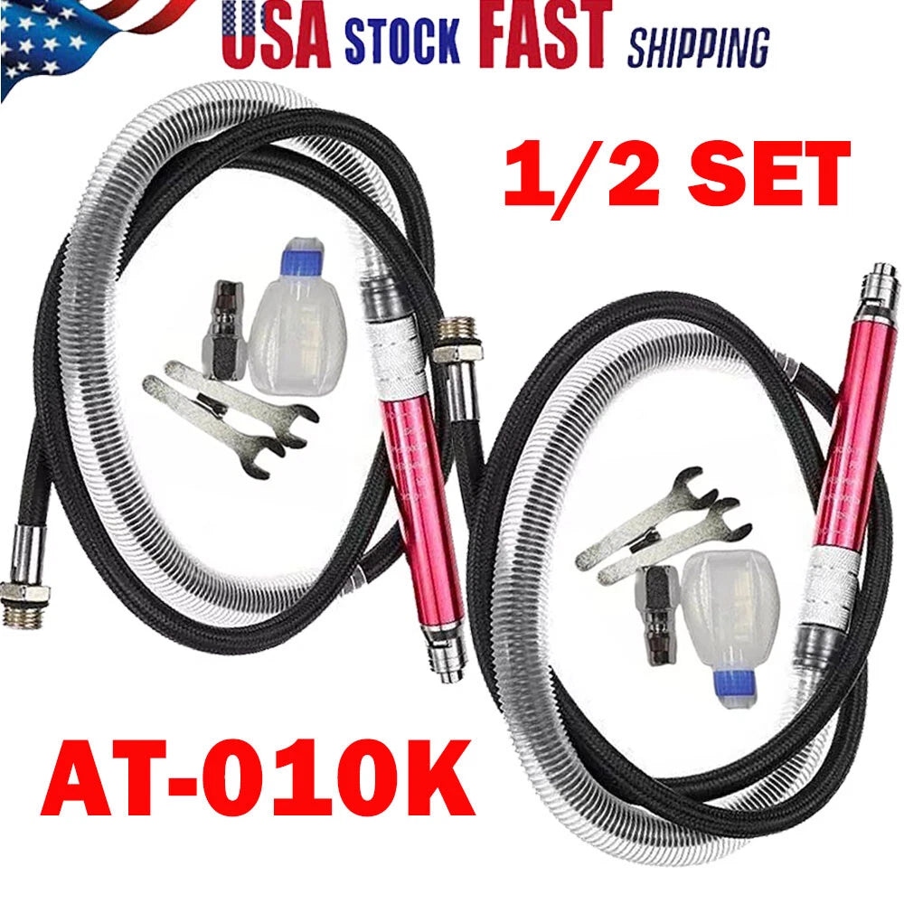 1/2PC 1/4 Inch Pencil Type Die Grinder for Air-Powered Micro Die Grinder