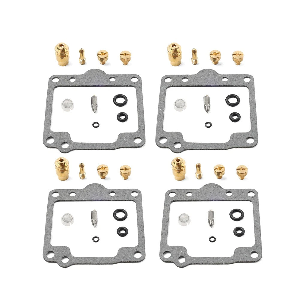 Set of 4 Carburetor Repair Kits for Kawasaki KZ1100A (1979–1983)