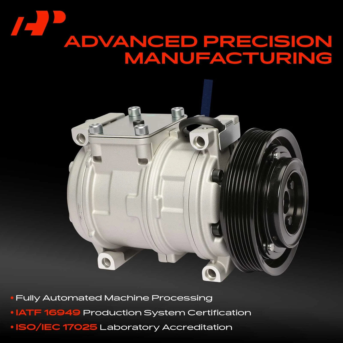 A/C Compressor with Clutch for Chrysler Concorde Intrepid (1998–2004) 4698723AD, 77381