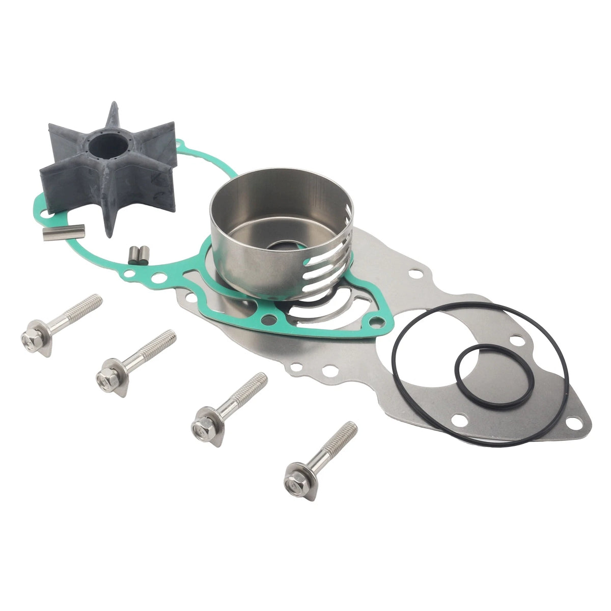 Water Pump Repair Service Kit for Yamaha Outboard (6AW-W0078-00, 6AW-W0078-01)
