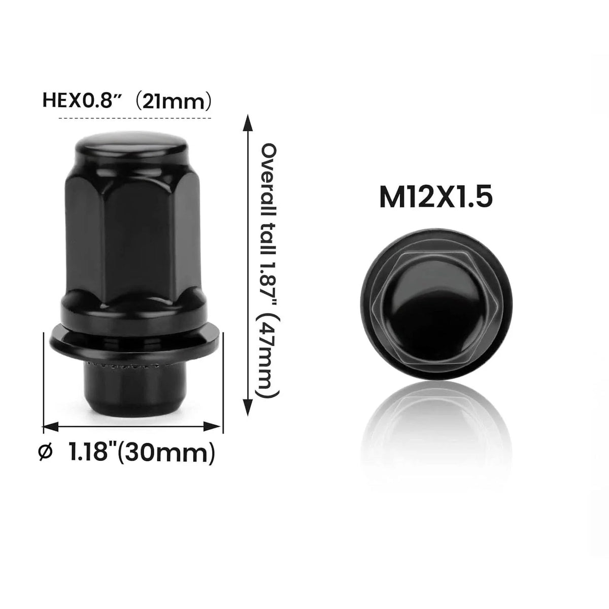Factory Lug Nuts for Toyota Tacoma 4Runner (2001–2024)