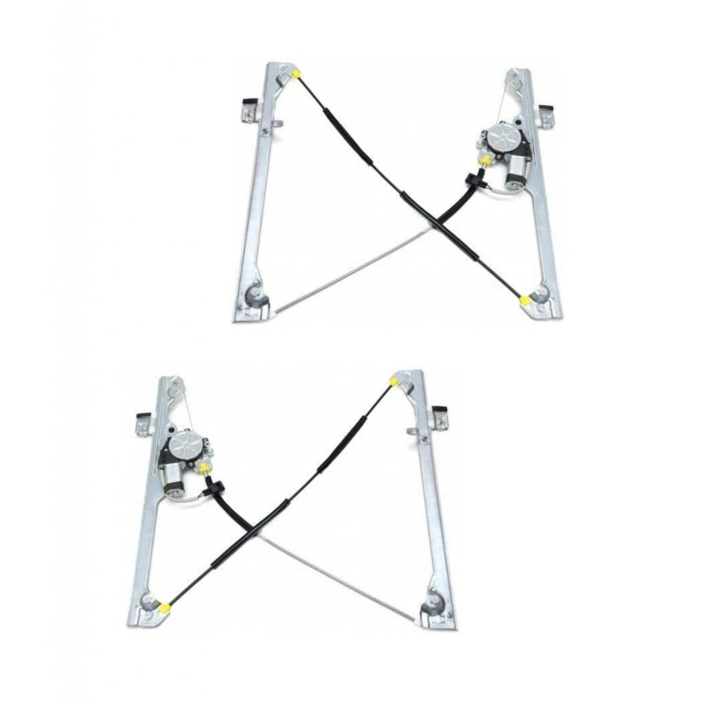 Set of 2 Power Window Regulators and Motors for Chevy Suburban 1500/2500 (2007–2014) - MLX-PAIR-SHE672B-910L-CL360A54, GM1350162