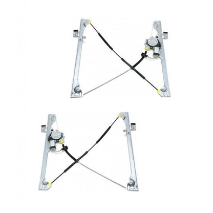 Set of 2 Power Window Regulators and Motors for Chevy Suburban 1500/2500 (2007–2014) - MLX-PAIR-SHE672B-910L-CL360A54, GM1350162