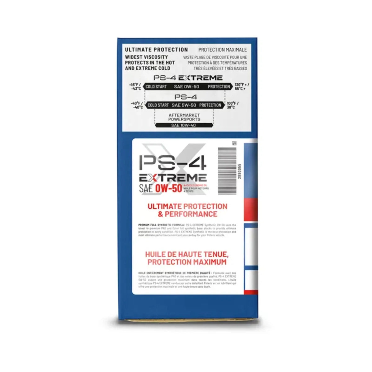 Full Synthetic Oil Change Kit for Polaris (PS-4 Extreme 0W-50) 2890055