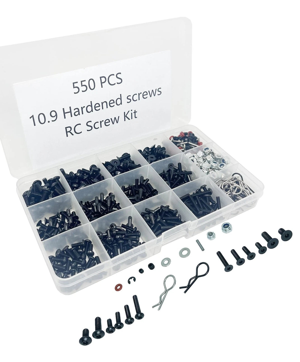 RC Screw Kit 1000pcs for Traxxas Axial Redcat HPI Arrma SCX10