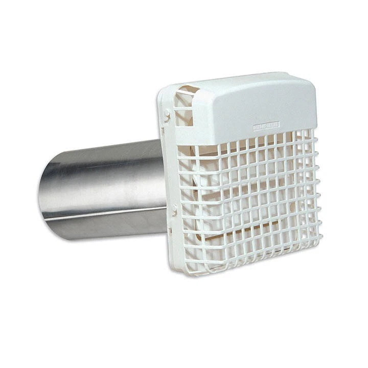4 in. Dryer Vent Exhaust Hood Louvered with Bird Guard for Dundas Jafine