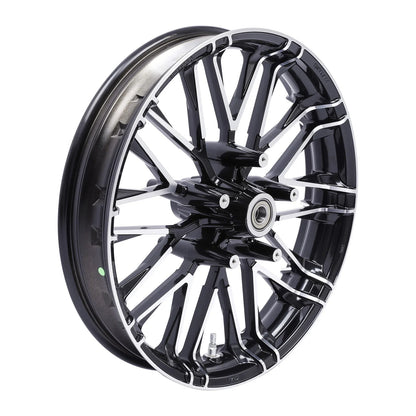 Set of 2 Wheel Rims for Harley Touring Road King Glide (2009–2024) 21" Front 18" Rear