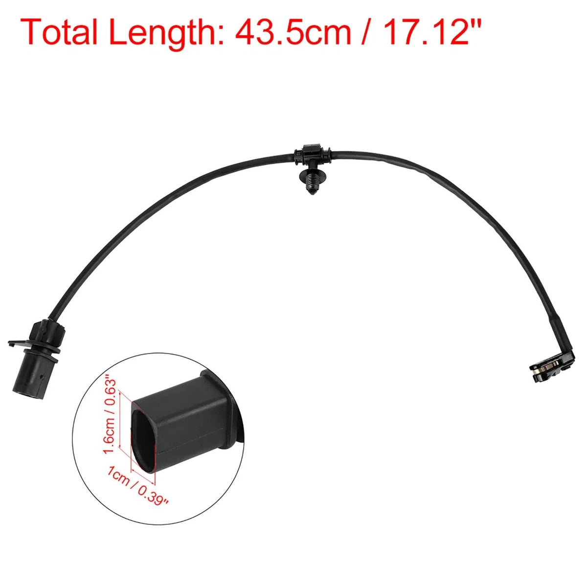 Front Brake Pad Electronic Wear Sensor 8W0615121E for Audi A4 Quattro A5 Quattro (2013–2016)