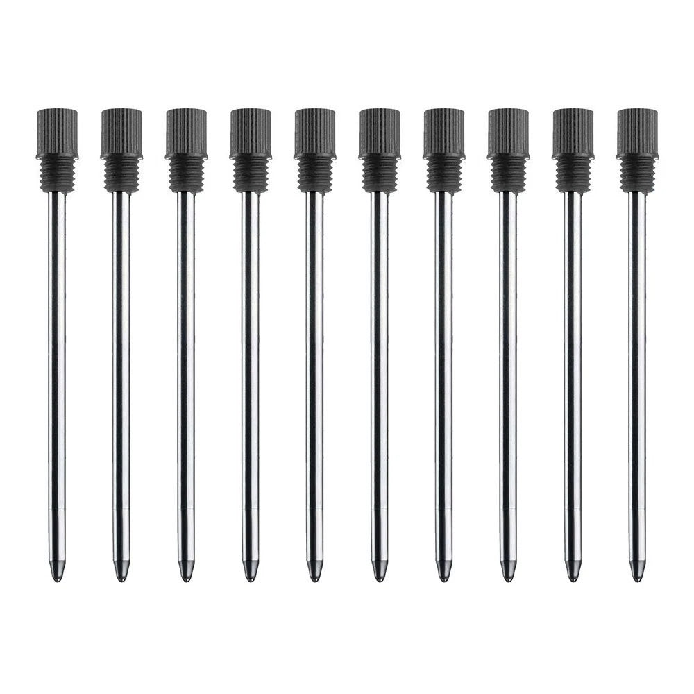 10X Black Ink Refills for Replaceable Pens (2.75 inch)