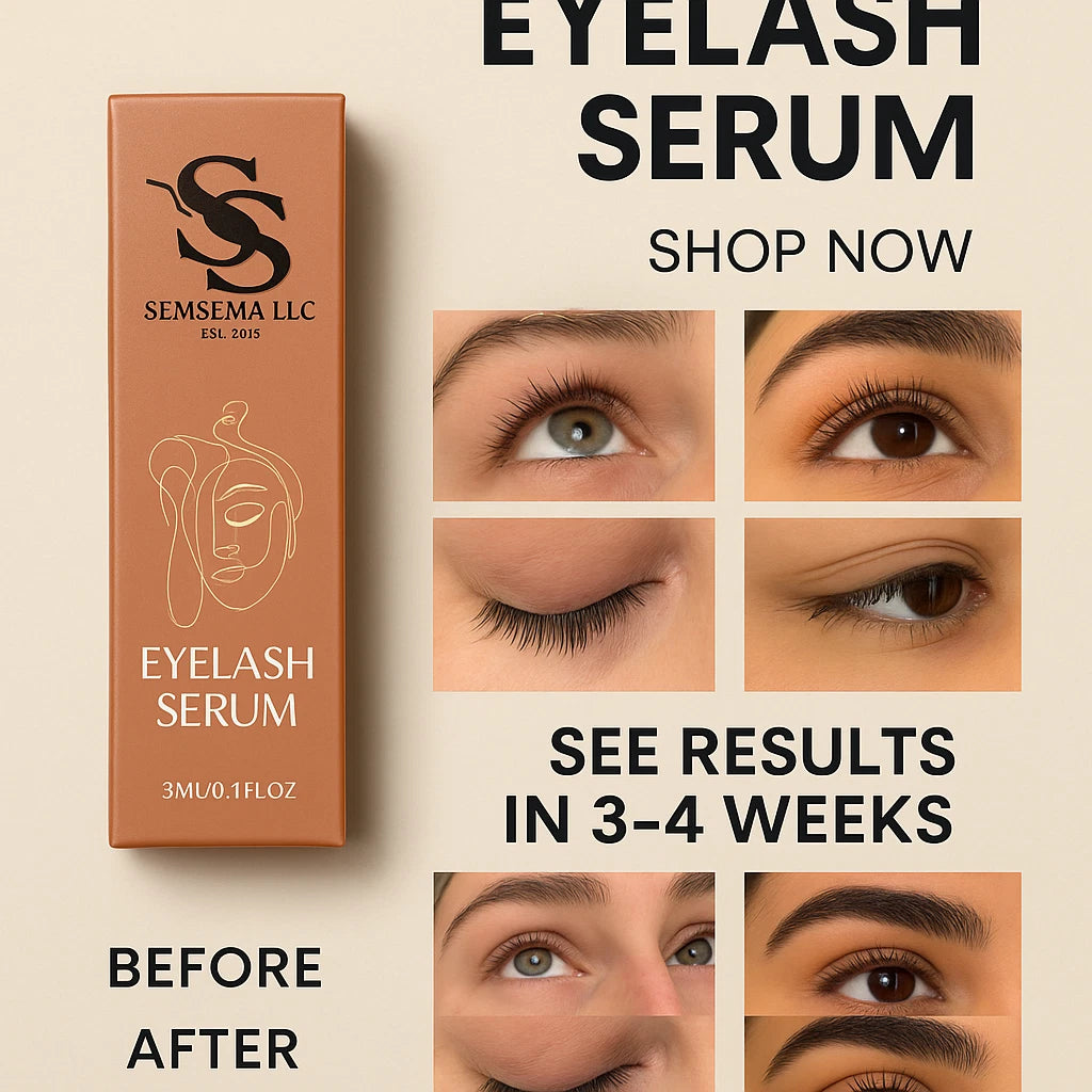 Natural Eyelash Growth Serum for Lash Enhancement (3ml)