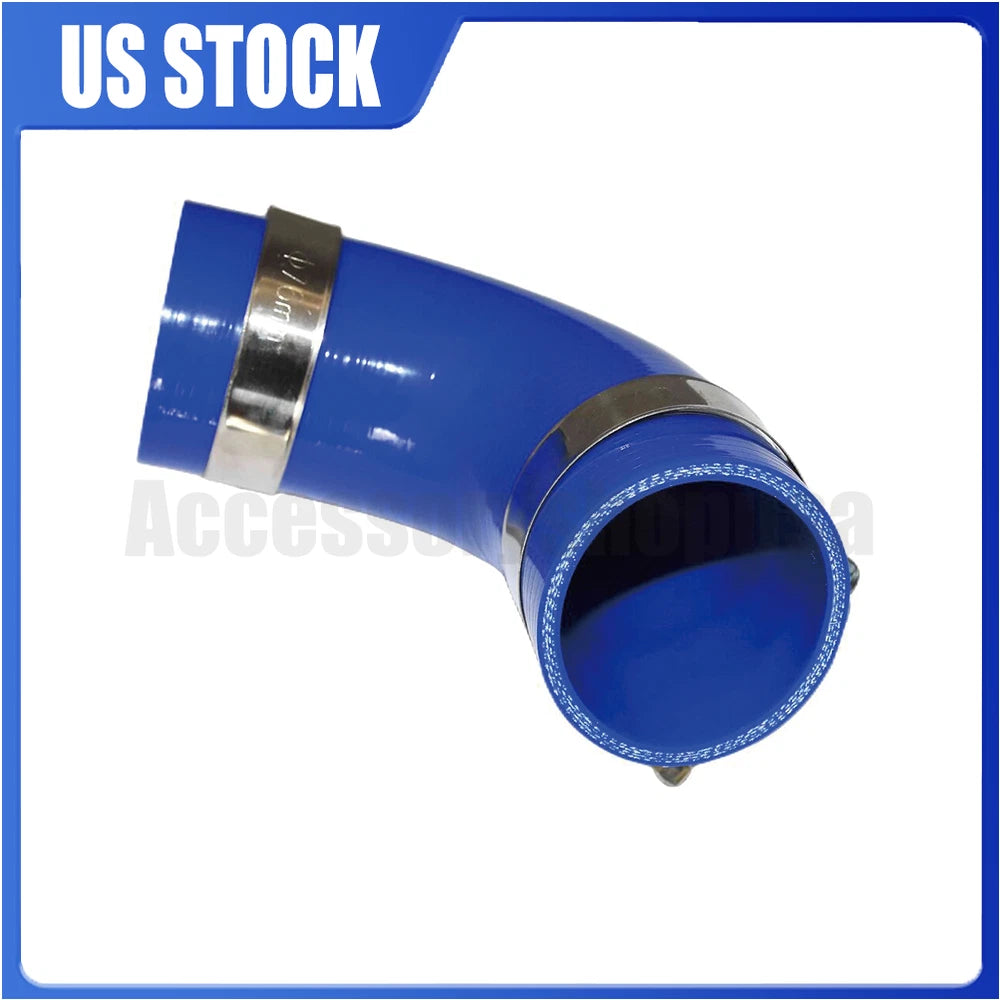 Silicone Rubber 90° Elbow Hose with Clamps for Peterbilt Kenworth (F04-6006)