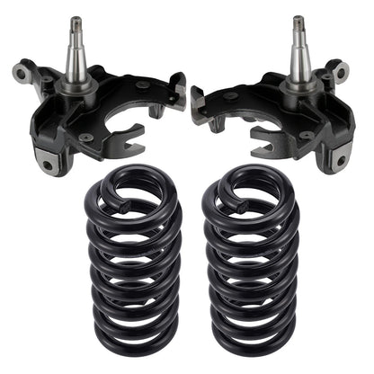 5" Front Lowering Spring Kit for Chevy Silverado C10 GMC Sierra C15 73-87 (96KDSU)