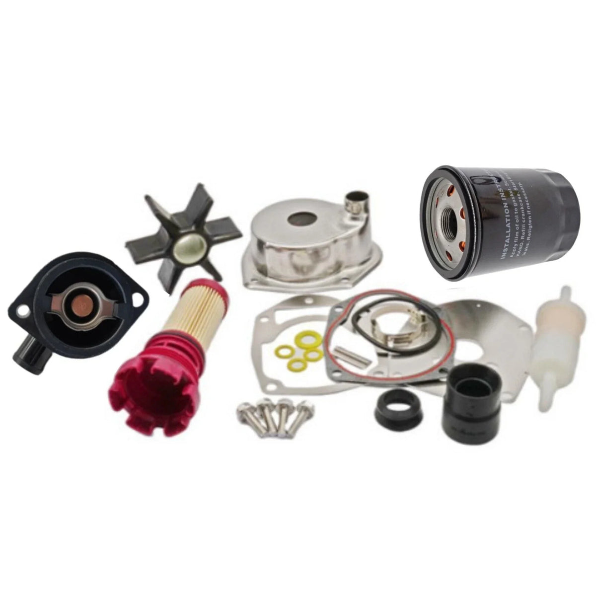 Maintenance Kit for Mercury Verado L6 4-Stroke (2B144122, 8M0097859, 47-8M0065072)