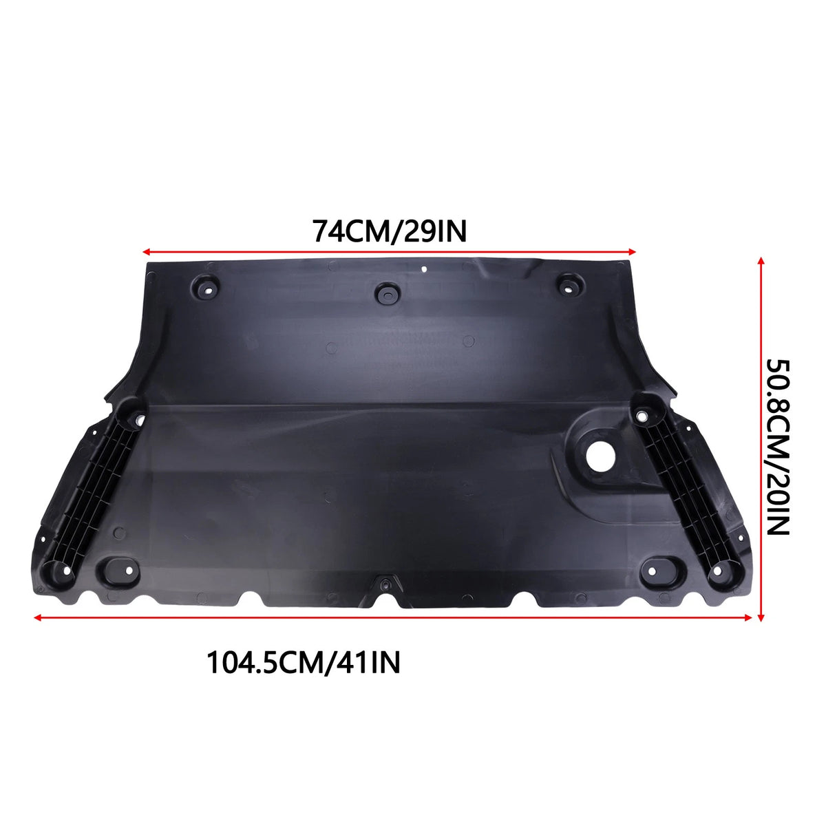 Engine Splash Shield Guard for Audi A4 B9 (2016–2019) 8W0863821B, 8W0863821D