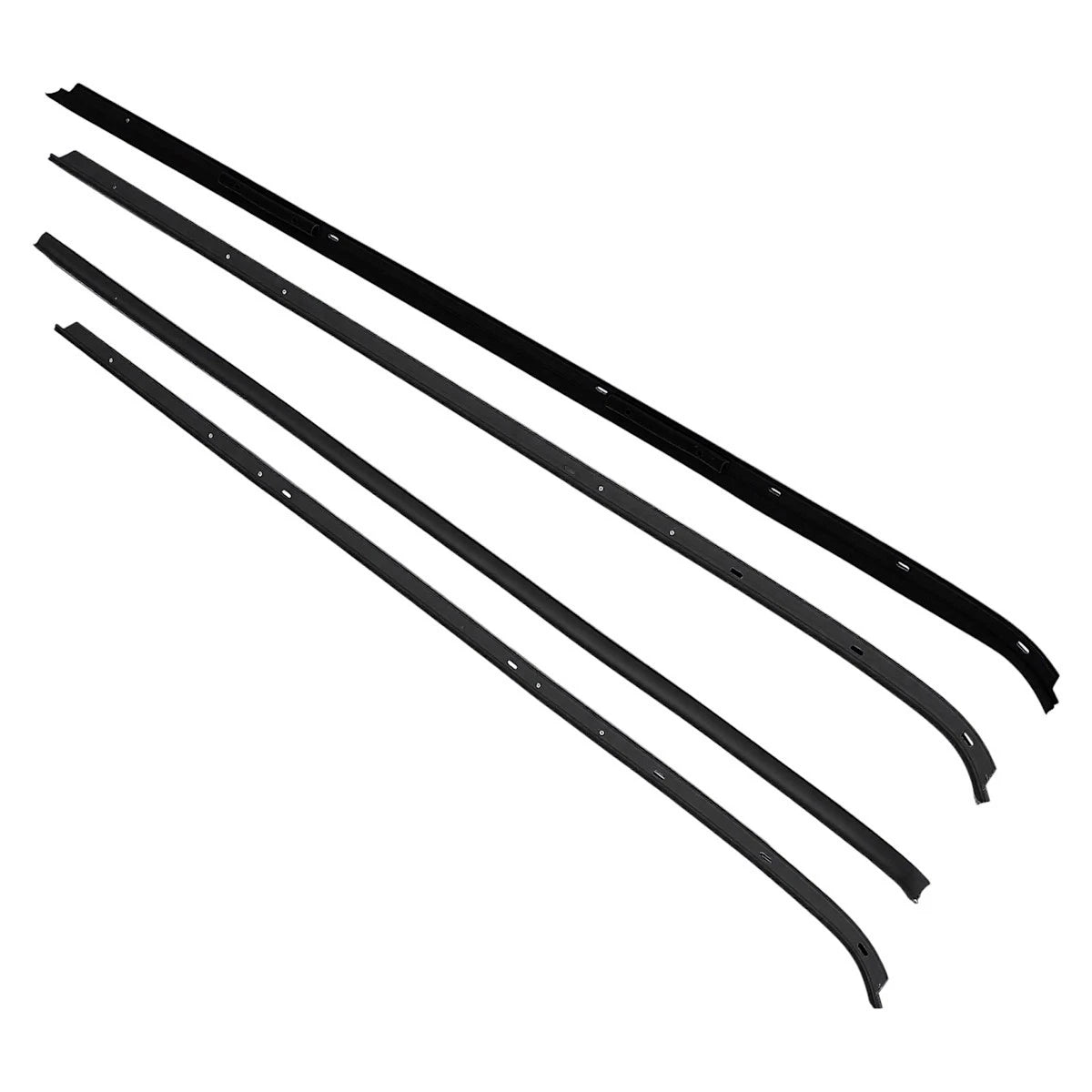 Set of 4 Weatherstrip Seals for Coupe (1971–1981) 18082017, KG2017A