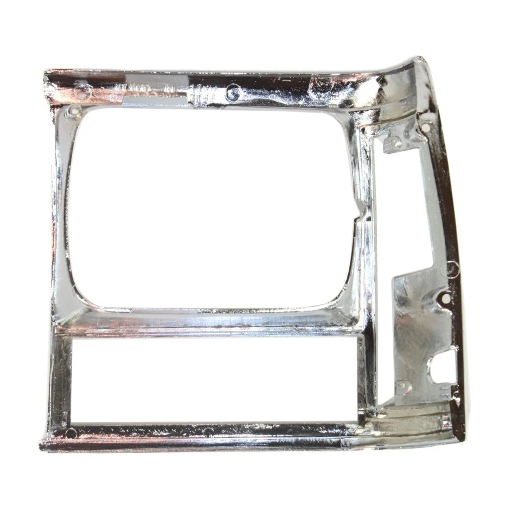 Set of 2 Headlight Bezels for Jeep Comanche (1991–1992) Chrome CLX-M0-USA-SET-USAPX5066-CL360A70, CH2512123, CH2513123