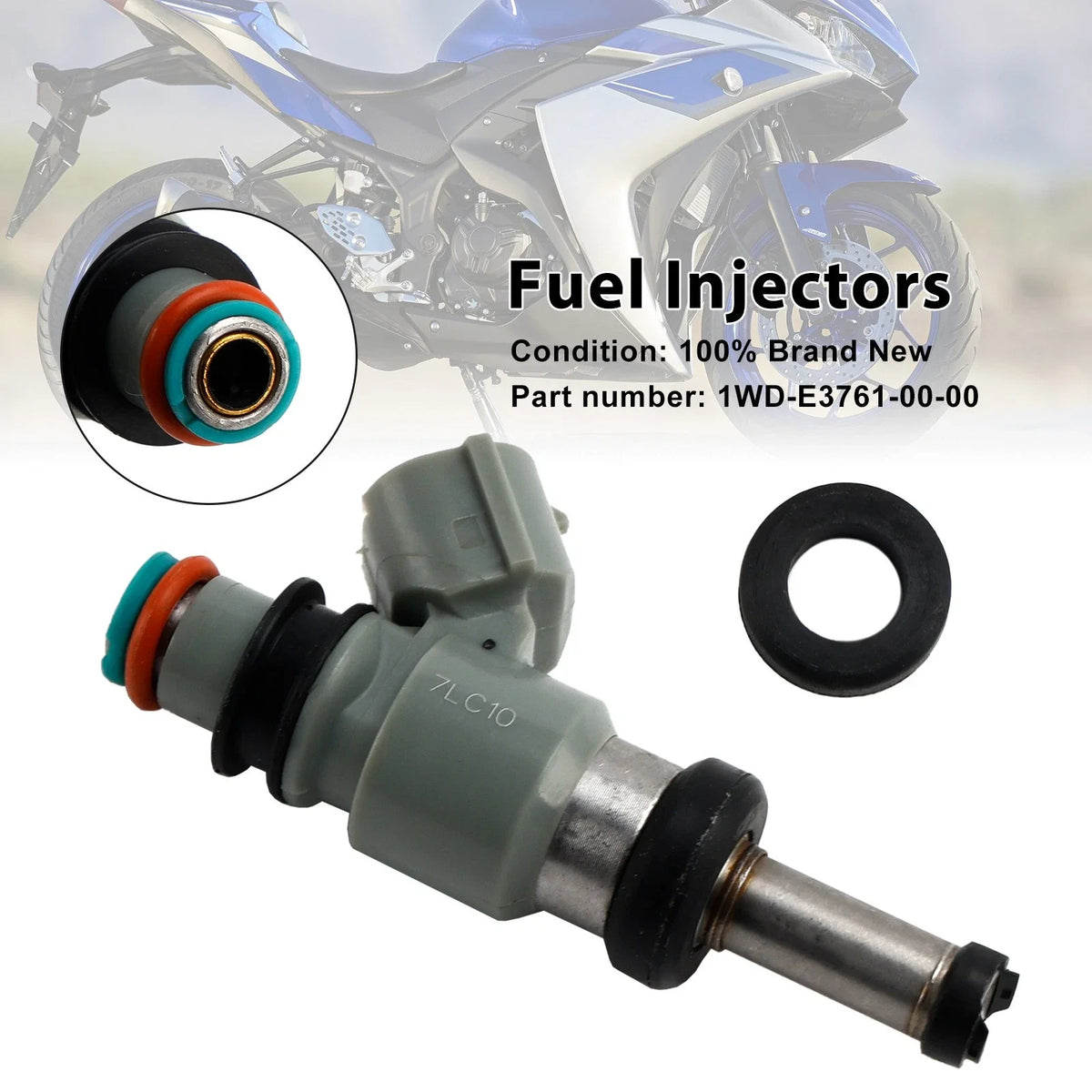 Fuel Injectors for Yamaha YZF-R3 (2015–2022) 1WD-E3761-00-00