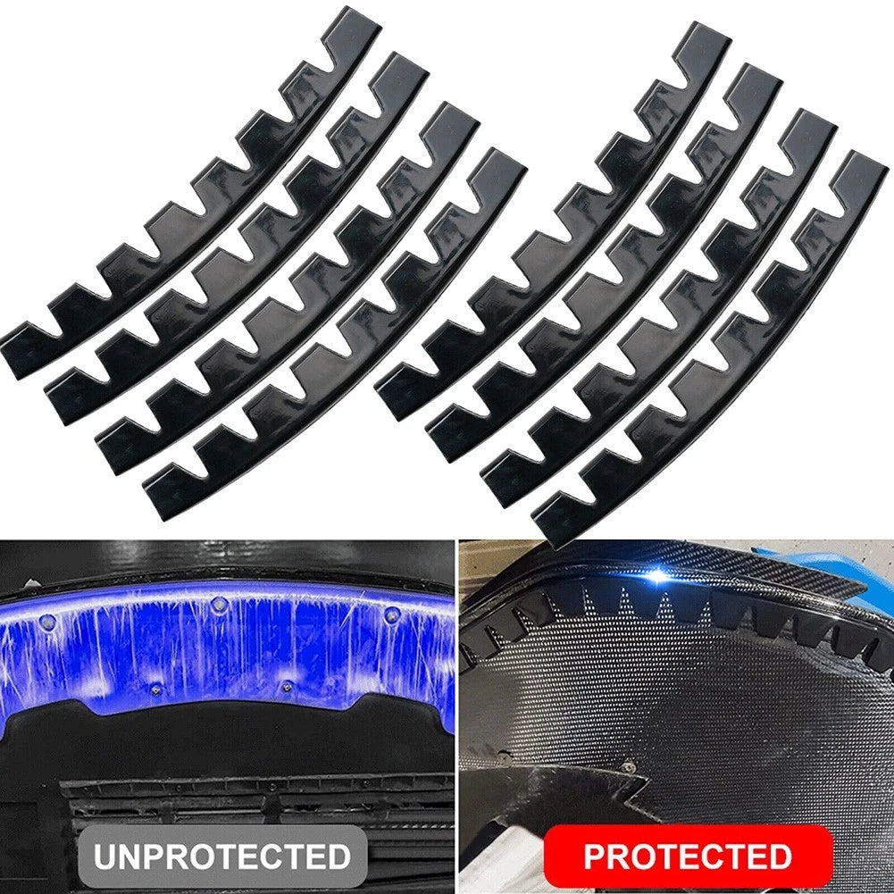 8PCS Car Bumper Anti-Scratch Kits for Universal Fit