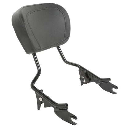 Backrest Sissybar with 4 Point Docking Kit for Harley Street Road Glide (2014–2025)