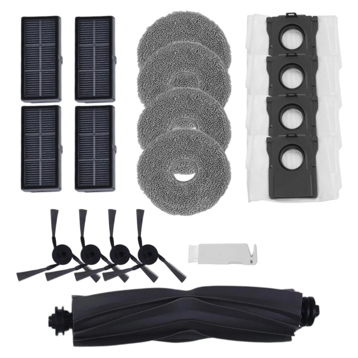 Replacement Parts Kit for MOVA Vacuum P50 Pro Ultra Filter Mop Bag