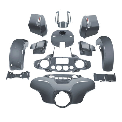 Fairing Bodywork Kit for Harley Touring CVO Street Glide (2014–2023) Gunship Gray