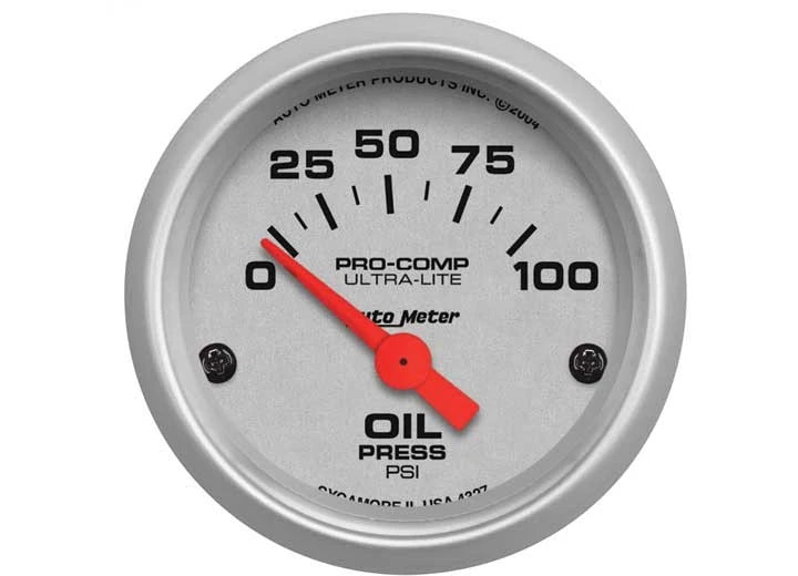 2" Oil Pressure Gauge 0-100 PSI for Auto Meter (4327)