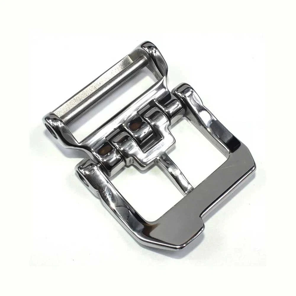 Set of 2 Heavy Duty Stainless Steel Belt Buckles for 1.5'' Belt