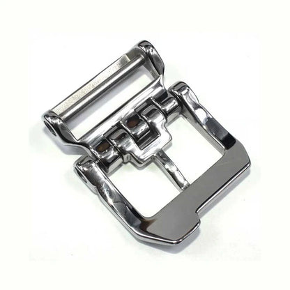 Set of 2 Heavy Duty Stainless Steel Belt Buckles for 1.5'' Belt