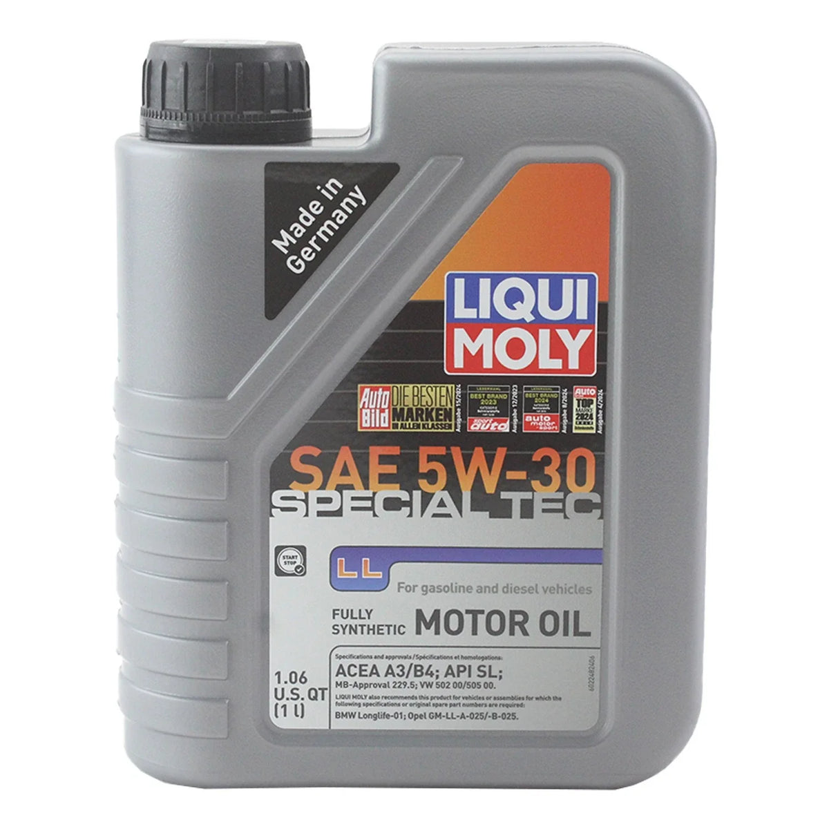 6L Liqui Moly Special Tec LL 5W-30 Oil Change Kit for Mercedes M271 (2003–2012)