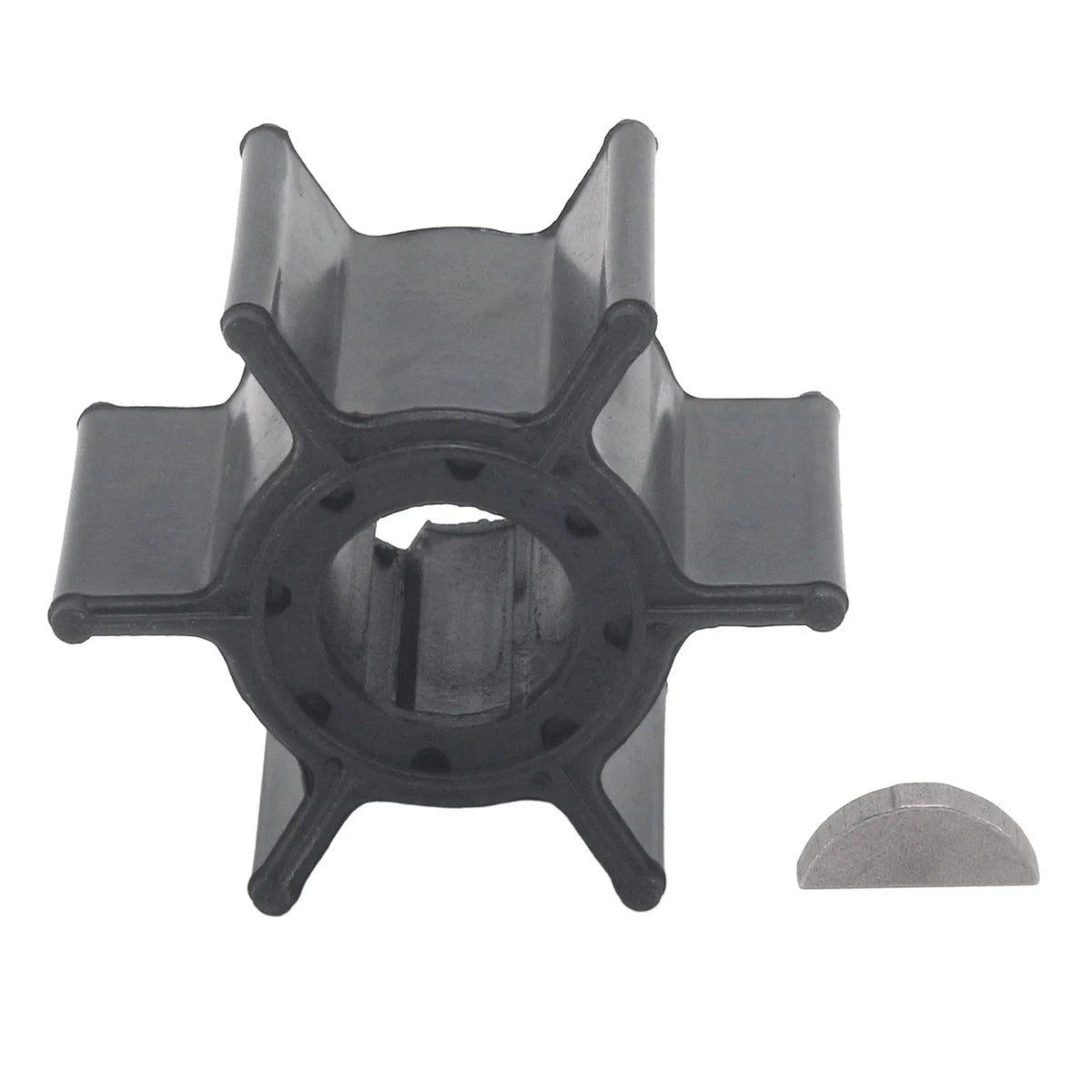 Outboard Water Pump Impeller & Key for Mercury Mariner 9.9HP 15HP (1990–2023) 47-96619M