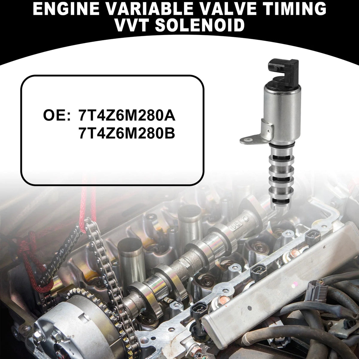 VVT Solenoid for Ford Edge (2007–2012) No. 7T4Z6M280A