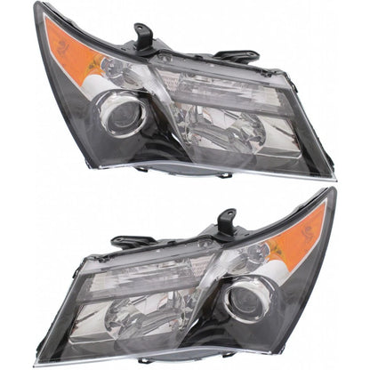 Headlight Assembly Pair for Acura MDX (2010–2013) AC2518117, AC2519117
