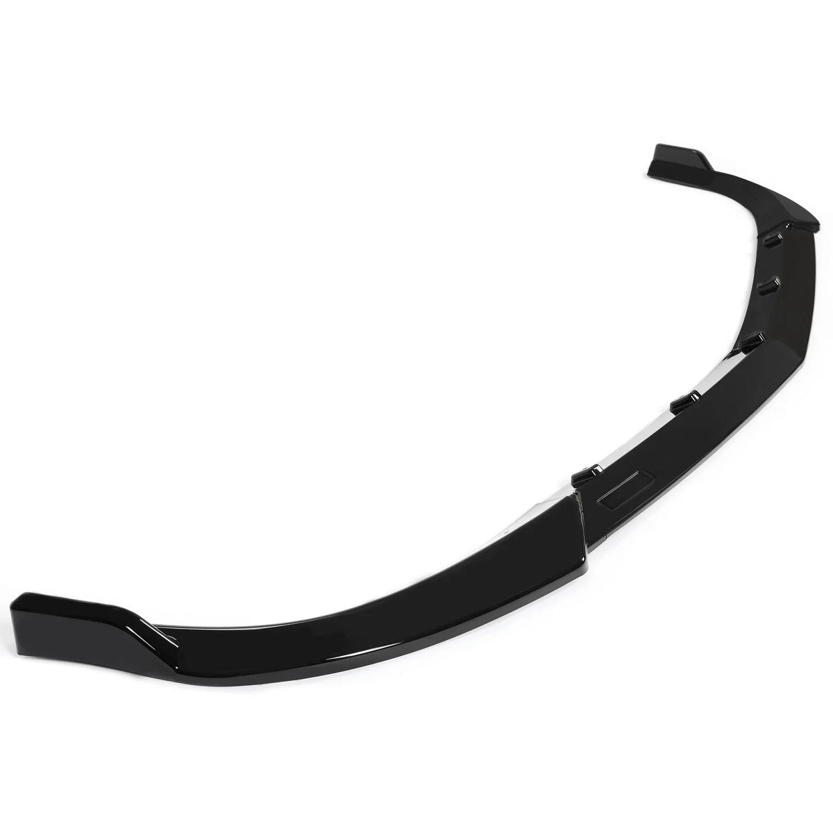 Gloss Black Front Bumper Lip Splitter for Mercedes Benz C-Class W204 (2008–2014)