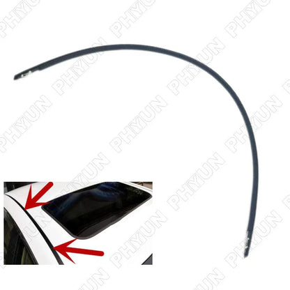 Black Front Right Roof Molding Trim for 2016-2021 Honda Civic